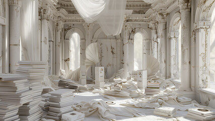 Harmony in Chaos: Records and Ruins in a White Room