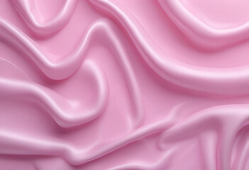 Obraz premium simple wavy background with simple colors, shiny plastic effect 