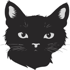 A cute cat vector art illustration