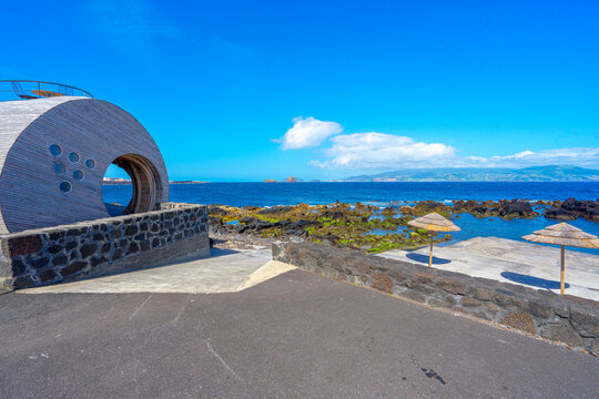 Wooden structure of different shape 5,Cella bar. island of Pico -Azores 