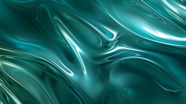 Iridescent fractal patterns on a dark teal background: Mystical and modern, great for sci-fi or futuristic designs, the iridescent patterns and teal backdrop create a visually captivating and sleek