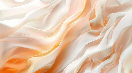 Fototapeta premium Beautiful silk background with waves