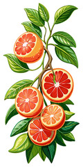 slices of ograpefruits