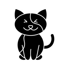 Cute Cat Glyph