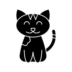 Cute Cat Glyph