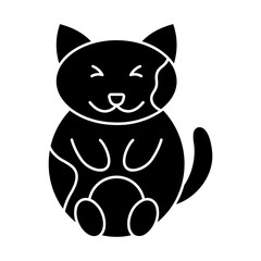 Cute Cat Glyph