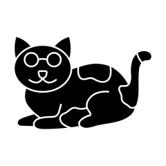 Cute Cat Glyph
