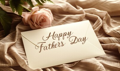 Happy Father's Day Letter Paper