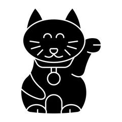Lucky Cat Glyph