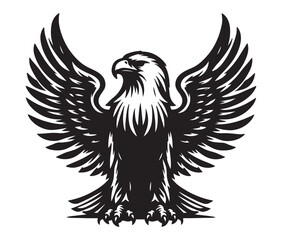 Eagle Silhouette Vector logotype