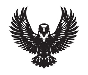 Eagle Silhouette Vector logotype