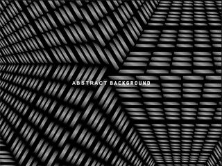 Abstract futuristic dark black background with modern design. Realistic 3d wallpaper with luxurious flowing lines. Elegant background for posters, websites, brochures, cards, banners, apps, etc.