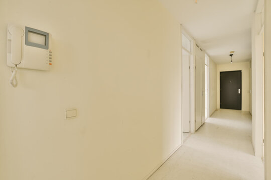 Bright hallway in modern residential building at IJburglaan 645
