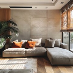 Contemporary Living Room Interior