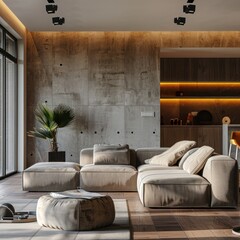 Contemporary Living Room Elegance