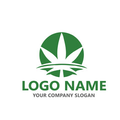  leaf logo design ready vector template