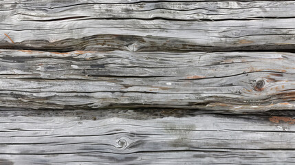 Weathered driftwood background with greyish tones and natural textures: Rustic and coastal, perfect for beach or nautical themes, the driftwood and greyish tones evoke a weathered and serene setting