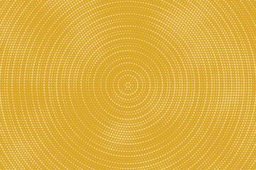 Goldenrod brown pop art retro background with halftone in comics style background. Abstract halftone background fit for social media post, presentation banner, poster, flyer, business card and more.
