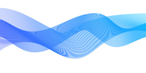 Abstract modern blue wave line futuristic energy sound waves technology concept background. vector wave line in vector business texture. Pattern line blend curve flow futuristic background.