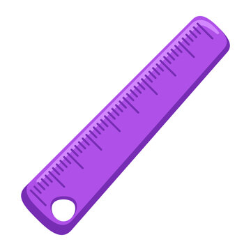 recommend clip art: Cute school ruler. Straight ruler for geometry and math lessons. Cartoon flat illustration.