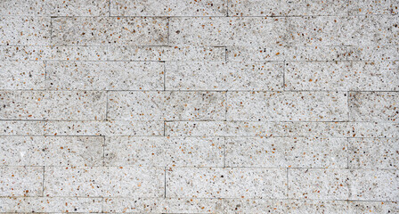 brick wall, wide panorama of masonry, bricklaying texture background.