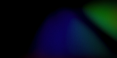 Abstract gradient background with a dark palette featuring blue and green hues blending into black. Perfect for creative projects, digital art, and modern design applications