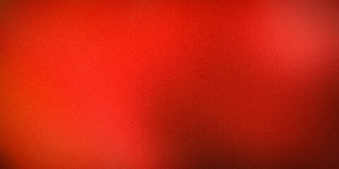 Obraz premium A vibrant gradient background transitioning from fiery red to warm orange, perfect for energetic designs, digital art, presentations, and web backgrounds needing a bold and dynamic touch