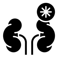 Adrenal Gland Symbol icon