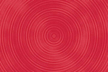 Cherry pink pop art retro background with halftone in comics style background. Abstract halftone background fit for social media post, presentation banner, poster, flyer, business card and more.