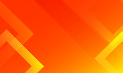 Abstract orange geometric shapes background. Vector illustration