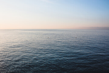 Obraz premium Beautiful view on the Mediterranean Sea. Monaco. Nature