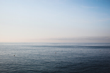 Beautiful view on the Mediterranean Sea. Monaco. Nature