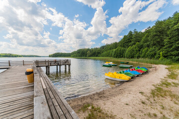 Przystań nad jeziorem © Marcin