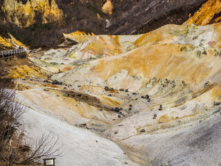 【北海道】登別温泉・地獄谷