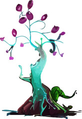 Fototapeta premium 2D Game Assets , Tree