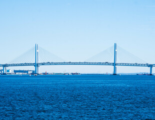 Obraz premium Yokohama Bay Bridge 01