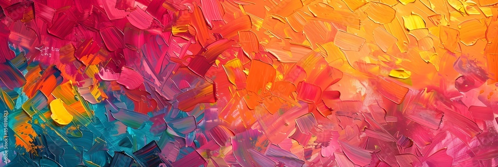 Aufkleber captivating chromatic convergence a mesmerizing interplay of color light and geometric patterns