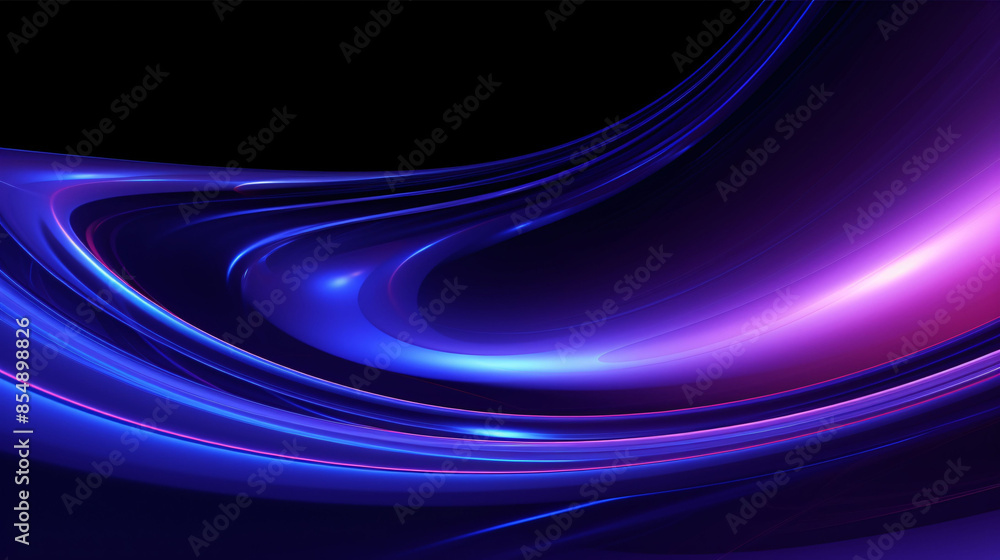 Poster modern colorful gradient abstract 3d abstract rendering, kv main vision annual meeting background il
