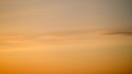 A beautiful cloudscape of red and orange hues adorned the evening sky