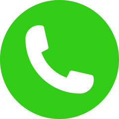 電話の通話・着信ボタンのアイコン