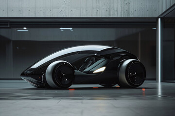 Future technology sense concept sports car low altitude economic automation business background
