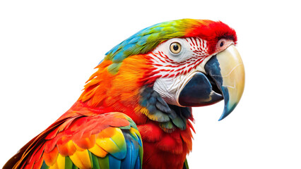 Fototapeta premium red and yellow macaw