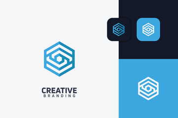 Hexagon Digital Multimedia Brand Logo