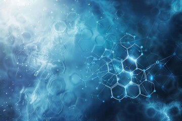 Medical disease research abstract concept background Generative Ai 