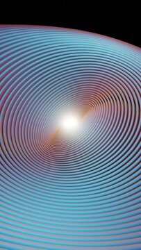 Curved Continuum: A Mesmerizing Journey through Flowing Lines and Vivid Gradients