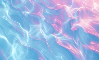 Obraz premium abstract pastel blue pink background with flowing shapes soft gradients