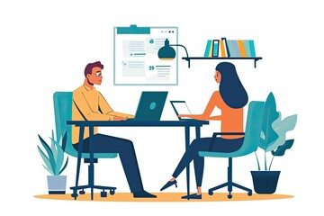 two men shaking hands over a wooden table, a virtual onboarding program for new hires