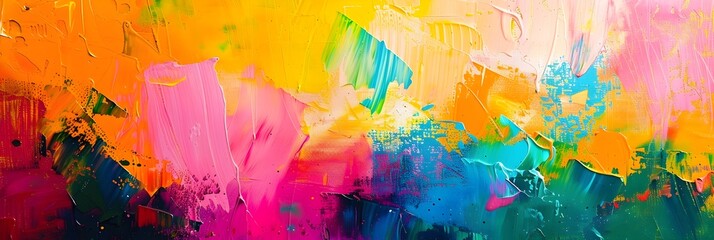Fototapeta premium Vibrant Expression of Color and Movement