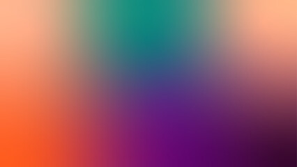 smooth colorful gradient background, purple, pink, orange, green, blue