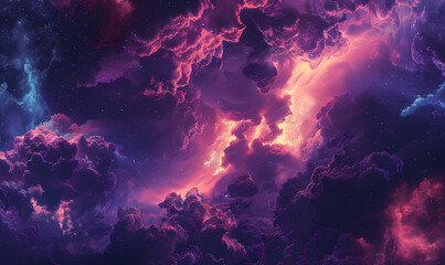 Obraz premium the vast sky and beautiful atmosphere